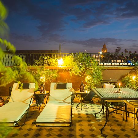 Riad Hamdane Et Spa Marrakesh Restoran foto