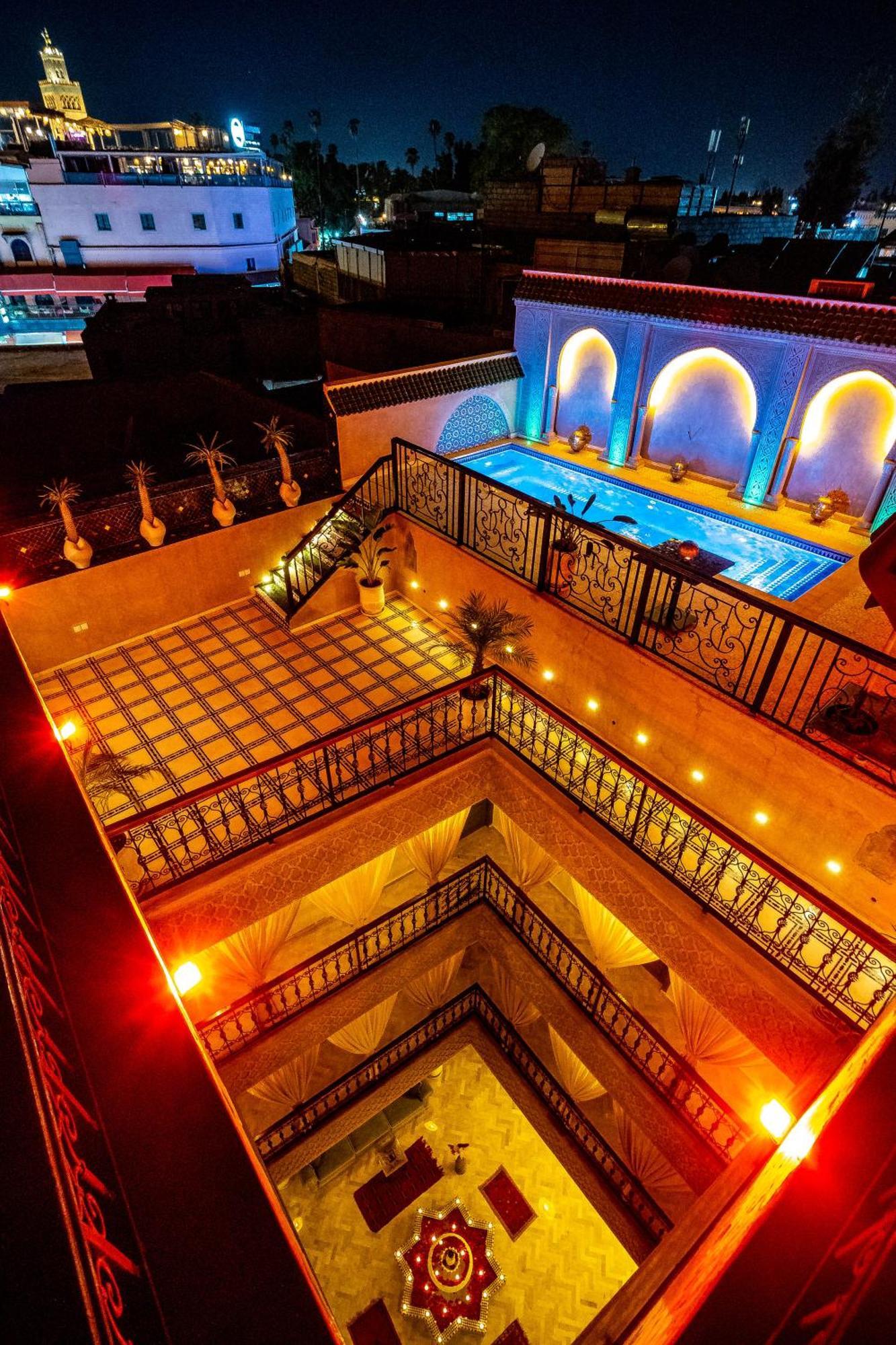 Riad Hamdane Et Spa Marrakesh Bagian luar foto