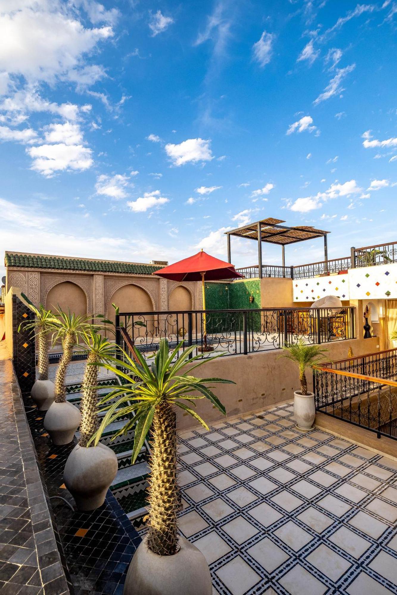 Riad Hamdane Et Spa Marrakesh Bagian luar foto