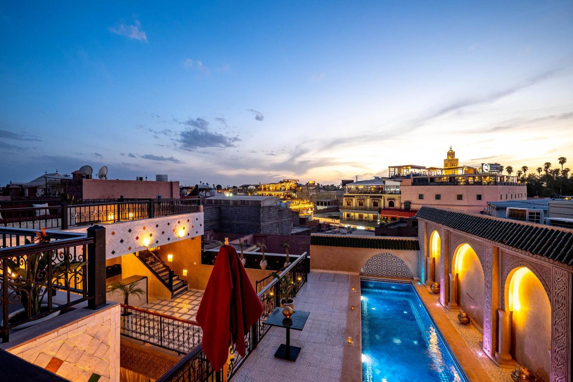 Riad Hamdane Et Spa Marrakesh Bagian luar foto
