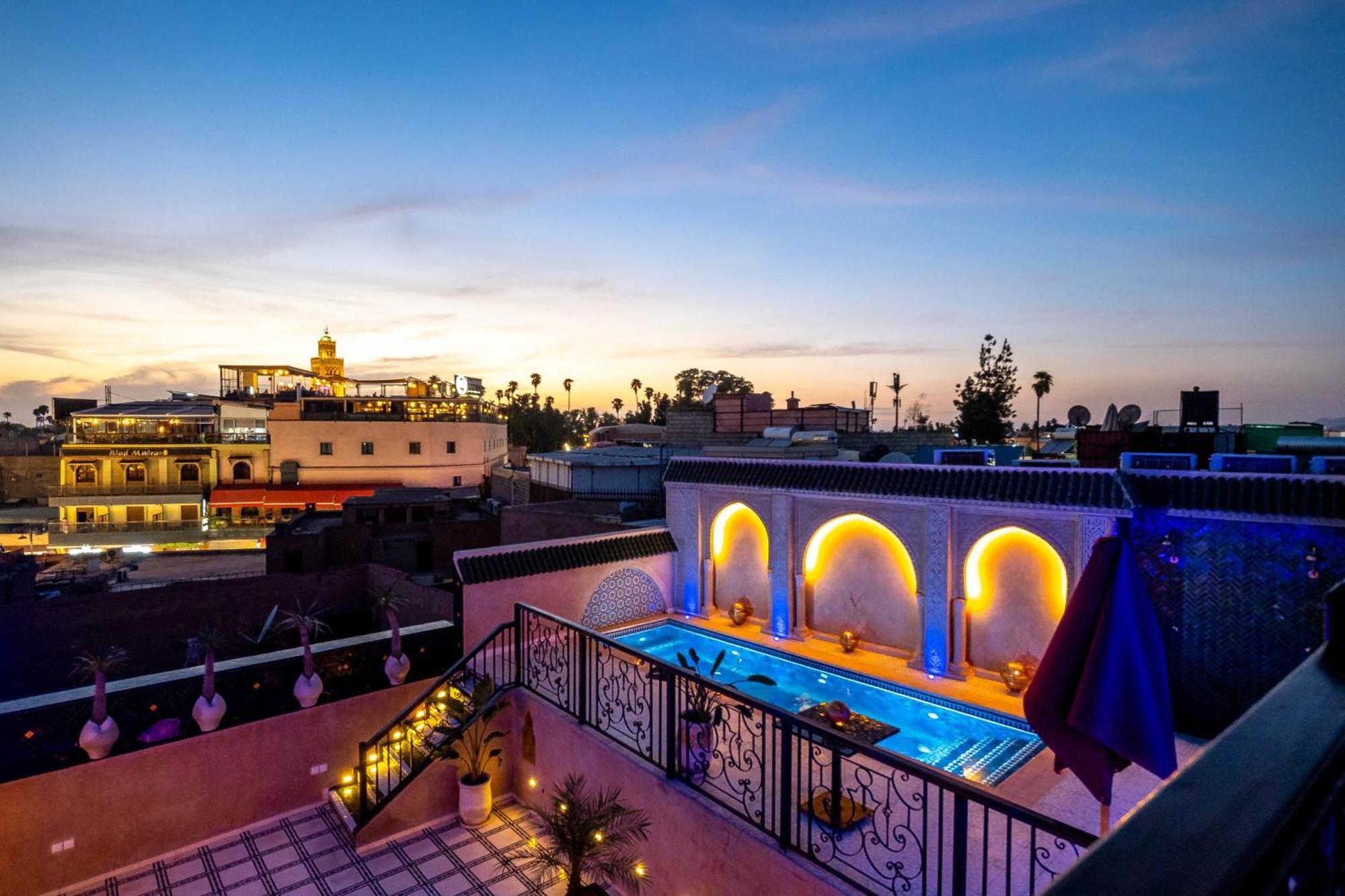 Riad Hamdane Et Spa Marrakesh Bagian luar foto