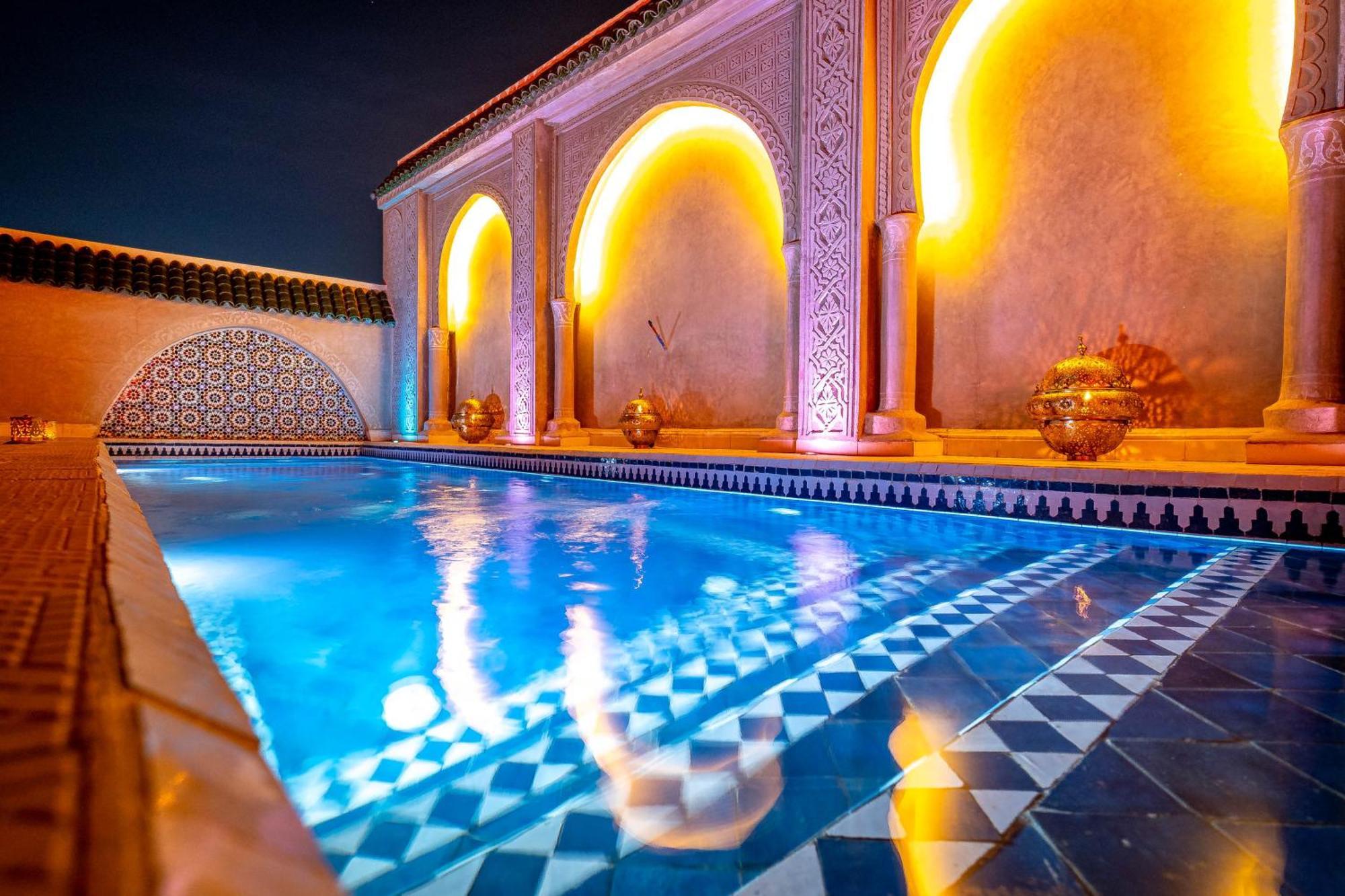 Riad Hamdane Et Spa Marrakesh Bagian luar foto
